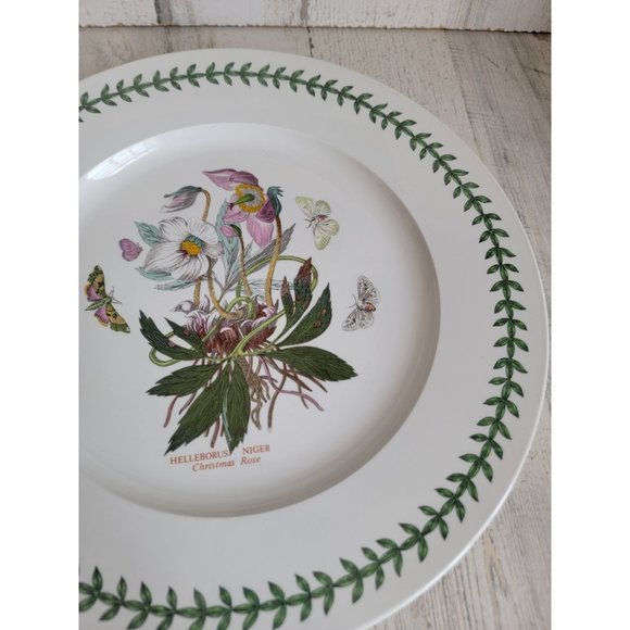 Portmeirion Botanic Gardens xmas Rose 13" serving plate‎ home decor - Picture 4 of 6